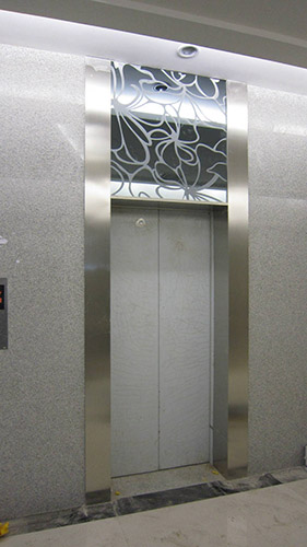 西安电梯口不锈钢包边