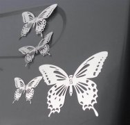 激光镂空蝴蝶不锈钢工艺品