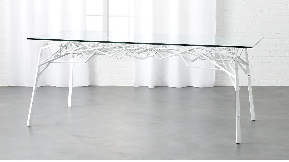 不锈钢玻璃桌子
