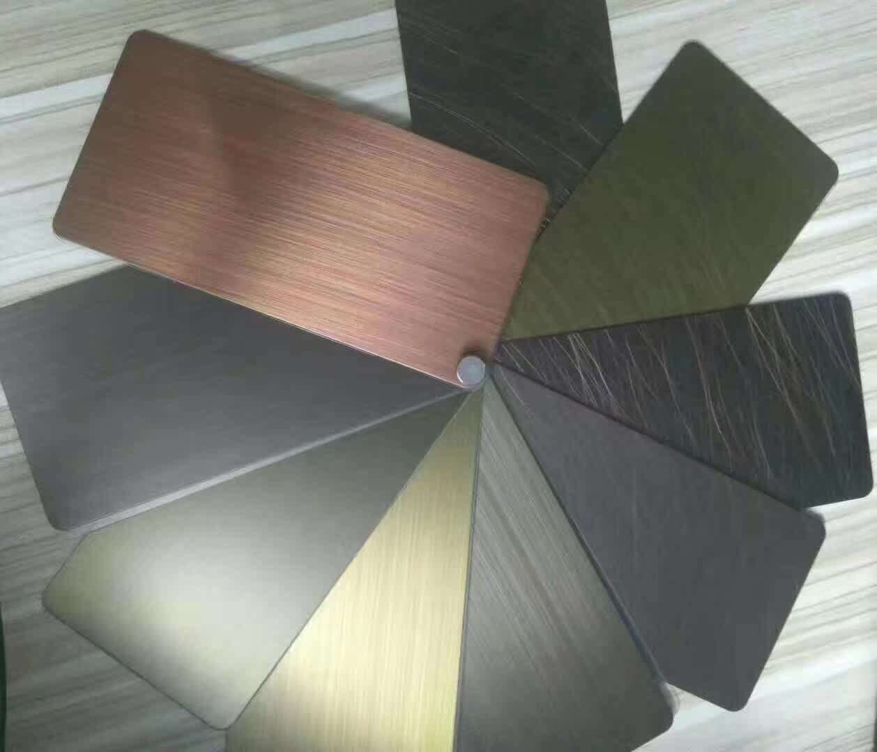不锈钢板常见的颜色都有哪些？